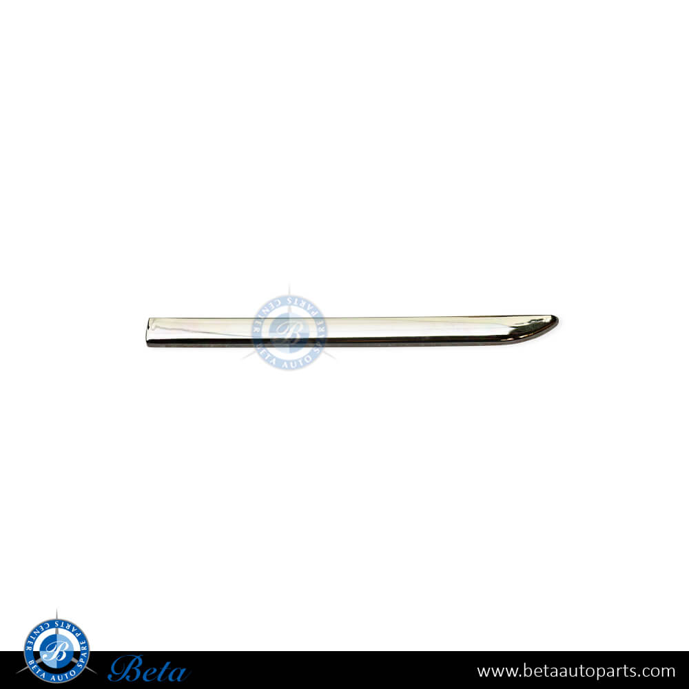 Left Side Fender Chrome Moulding for Mercedes C-Class W204 2008-2014 models, Part Number 2046903162 Left Side Fender Chrome Moulding for Mercedes C-Class W204 2008-2014 models, Part Number 2046903162